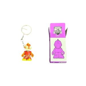 Kidrobot Supermini Keychain Series 3 2007 El Robo Loco Luchador Bag Charm + Box